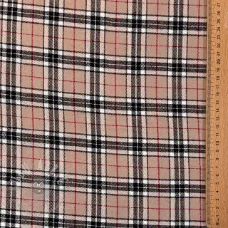 Puuvillakangas LIGHT FLANNEL Check design F