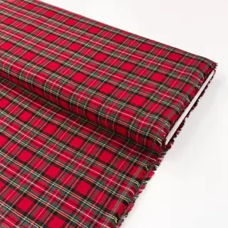 Bavlnená látka LIGHT FLANNEL Check design G