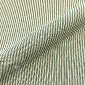 Sisustuskangas DOBBY Colored stripe army green