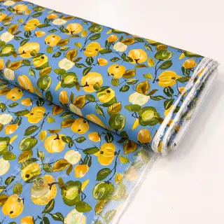 Viskoosi RAYON POPLIN Fruity design Ja