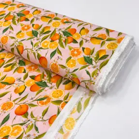 Viskóza RAYON POPLIN Fruity design F