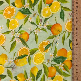 Viskoosi RAYON POPLIN Fruity design E