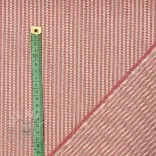 Sisustuskangas DOBBY Colored stripe blush