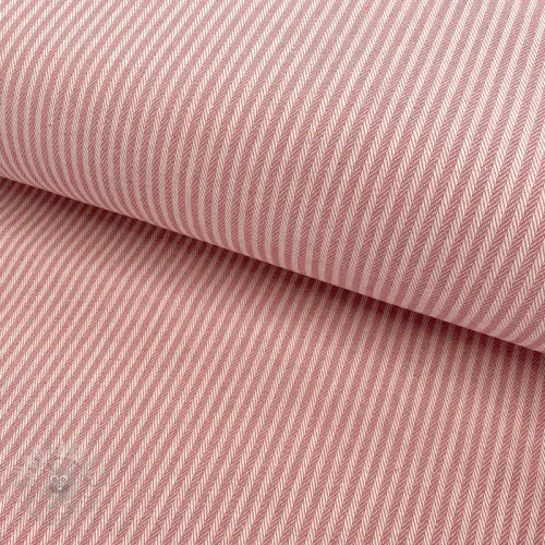 Sisustuskangas DOBBY Colored stripe blush