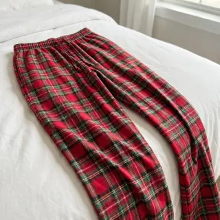 Bavlnená látka LIGHT FLANNEL Check design G