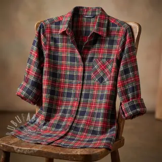 Puuvillakangas LIGHT FLANNEL Check design C