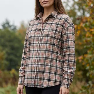 Bavlnená látka LIGHT FLANNEL Check design F