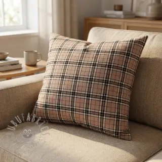 Puuvillakangas LIGHT FLANNEL Check design F