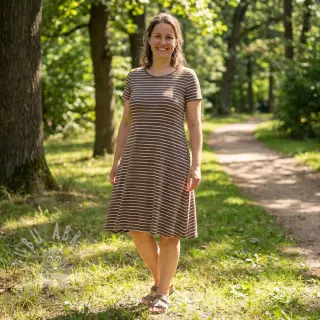Neulos Stripes dark khaki