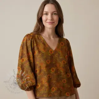 Viskoosi RAYON POPLIN Specialty design D