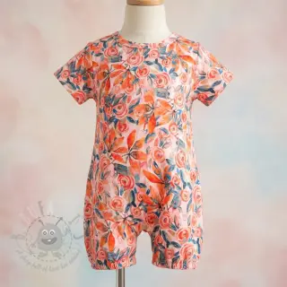 Viskoosi RAYON POPLIN Printed Rosie design B