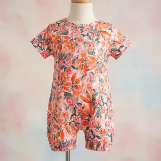 Viskóza RAYON POPLIN Printed Rosie design B