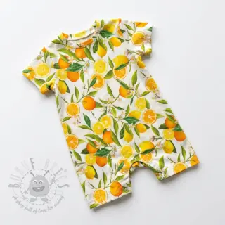 Viskoosi RAYON POPLIN Fruity design D