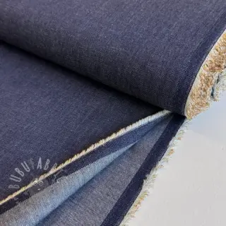 Puuvillakangas JEANS Chambre dark blue