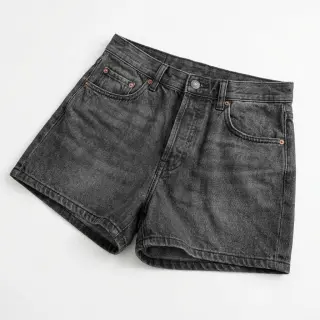 Bavlnená látka JEANS Chambre black