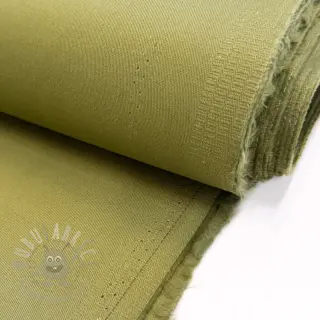 Puuvillakangas TWILL soft brushed lime