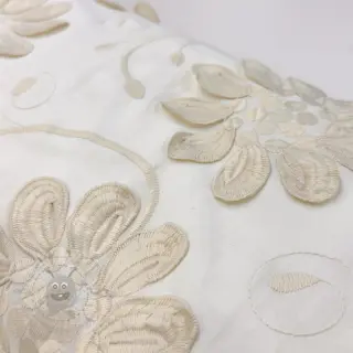Puuvillakangas EMBROIDERY Bellagio butter