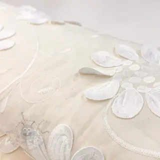 Puuvillakangas EMBROIDERY Bellagio cream