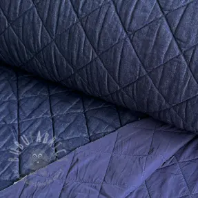 Tikattu kangas Stepples Denim square