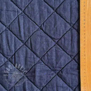 Tikattu kangas Stepples Denim square