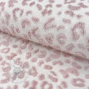 Päällystakkikangas TEDDY Panthera old pink