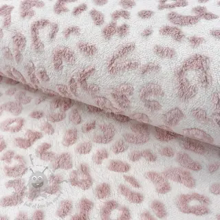 Päällystakkikangas TEDDY Panthera old pink
