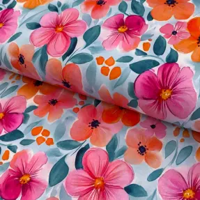 Úplet VISCOSE LYCRA HEAVY Full colors design A