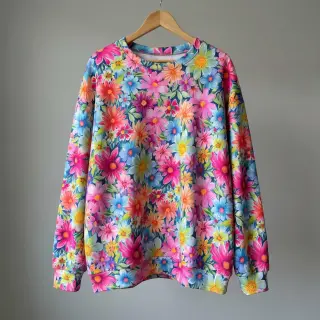 Úplet VISCOSE LYCRA HEAVY Full colors design E