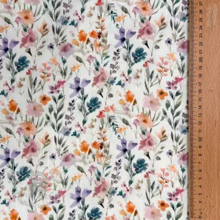 Viskoosi pellavalla Shabby chic design D