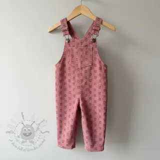 Vakosametti STRETCH Little bunny old pink