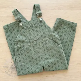Vakosametti STRETCH Little bunny old green