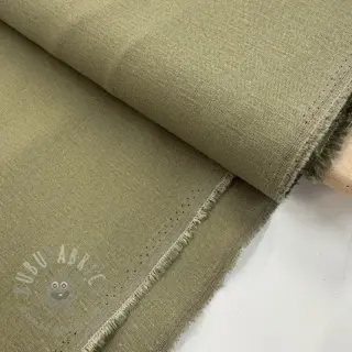 viskoosi pellavalla SPANDEX moss green