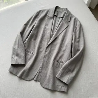 Viskóza s ľanom SPANDEX grey