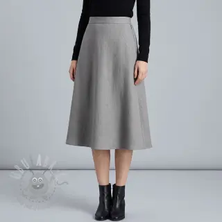 viskoosi pellavalla SPANDEX grey