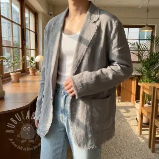 viskoosi pellavalla SPANDEX grey