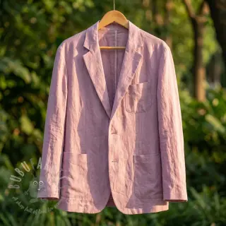 viskoosi pellavalla SPANDEX lilac