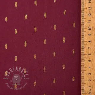 Viskoosi LUREX burgundy
