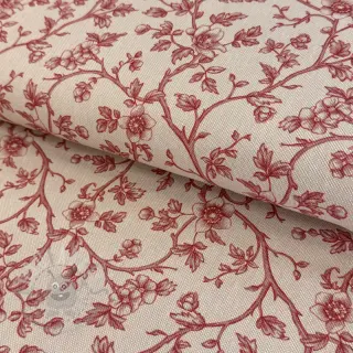 Sisustuskangas Linenlook Meredith rouge