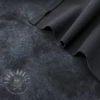 Vaatetuksen tekonahka FOIL navy