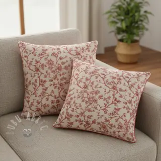 Sisustuskangas Linenlook Meredith rouge