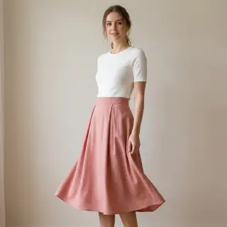 Viskóza LUREX blush