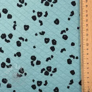 Collegekangas QUILT Animal skin fresh sage