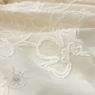 Puuvillakangas EMBROIDERY Chenille Manon design A