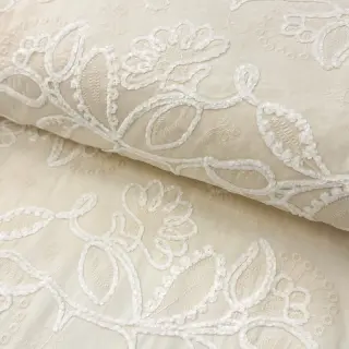 Bavlnená látka EMBROIDERY Chenille Manon design B