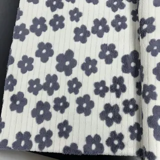 Kabátovina TEDDY Flower power lavender II.trieda