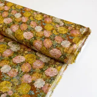 Viskoosi RAYON POPLIN Flower sea design C