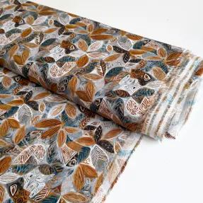 Viskoosi RAYON POPLIN Floral design E