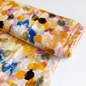 Viskoosi RAYON POPLIN Bouncy design E