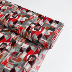 Viskoosi RAYON POPLIN Leona design C