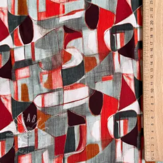 Viskoosi RAYON POPLIN Leona design C